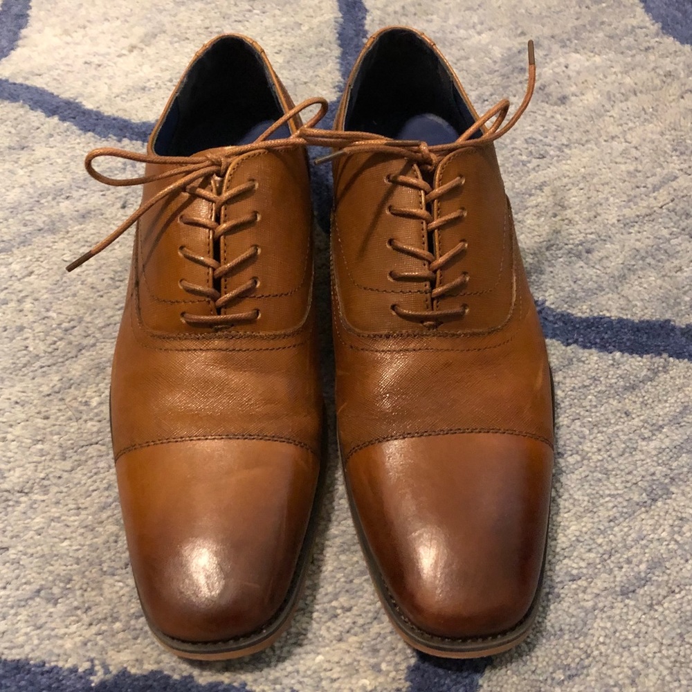 La Milano Brown Dress Shoes